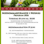 Midsommarfirande i Nusnäs